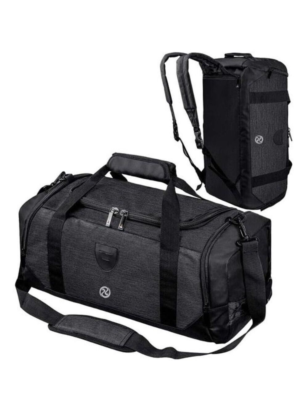 Gym Duffle Bag Waterproof Sports Travel Weekender Backpack Men Women Shoes Compa